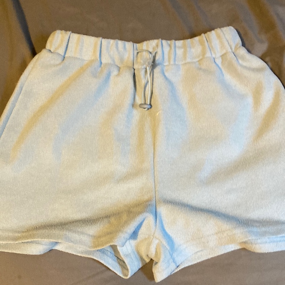 Shein blue shorts